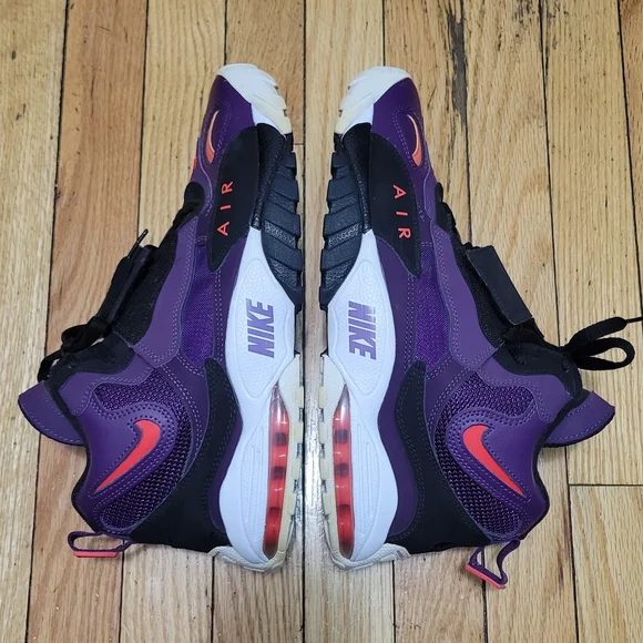 Nike Air Max Tempo USA Men's Size 10.5 Basketball Shoes Purple/Red - Picture 1 of 7